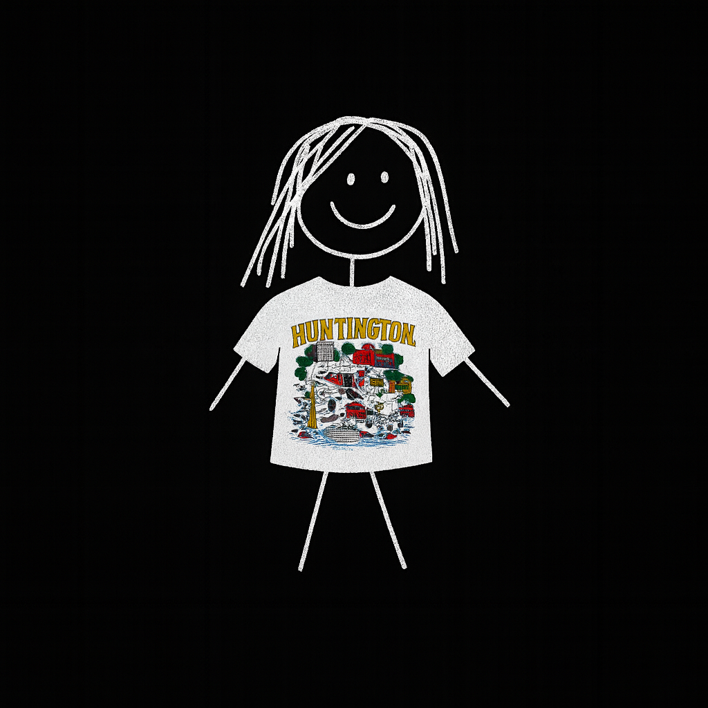 Huntington, W.V. - Cartoon T-Shirt
