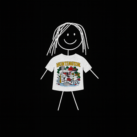 Huntington, W.V. - Cartoon T-Shirt